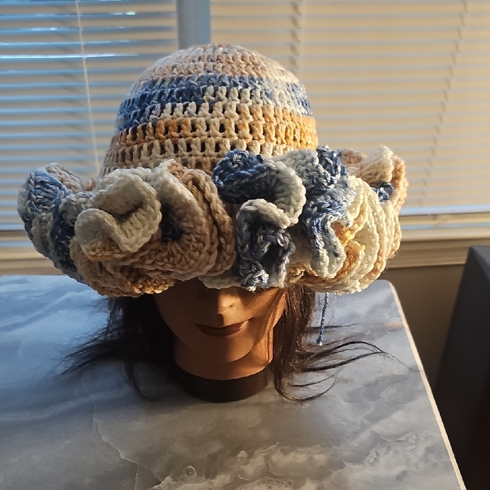 Handmade Multicolor Crochet Hat